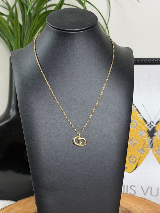 Dior Jewelry - Dior Interlocking CD Pendant Necklace